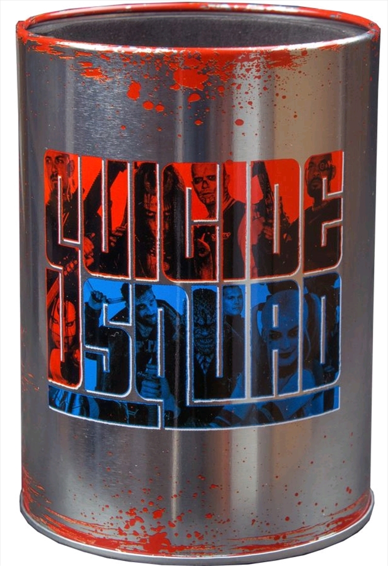 Suicide Squad - Logo Metal Can Cooler/Product Detail/Coolers & Accessories