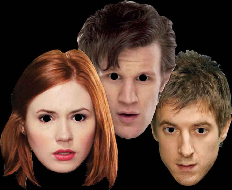 Doctor Who - Companions Face Mask 3-Pack | Apparel