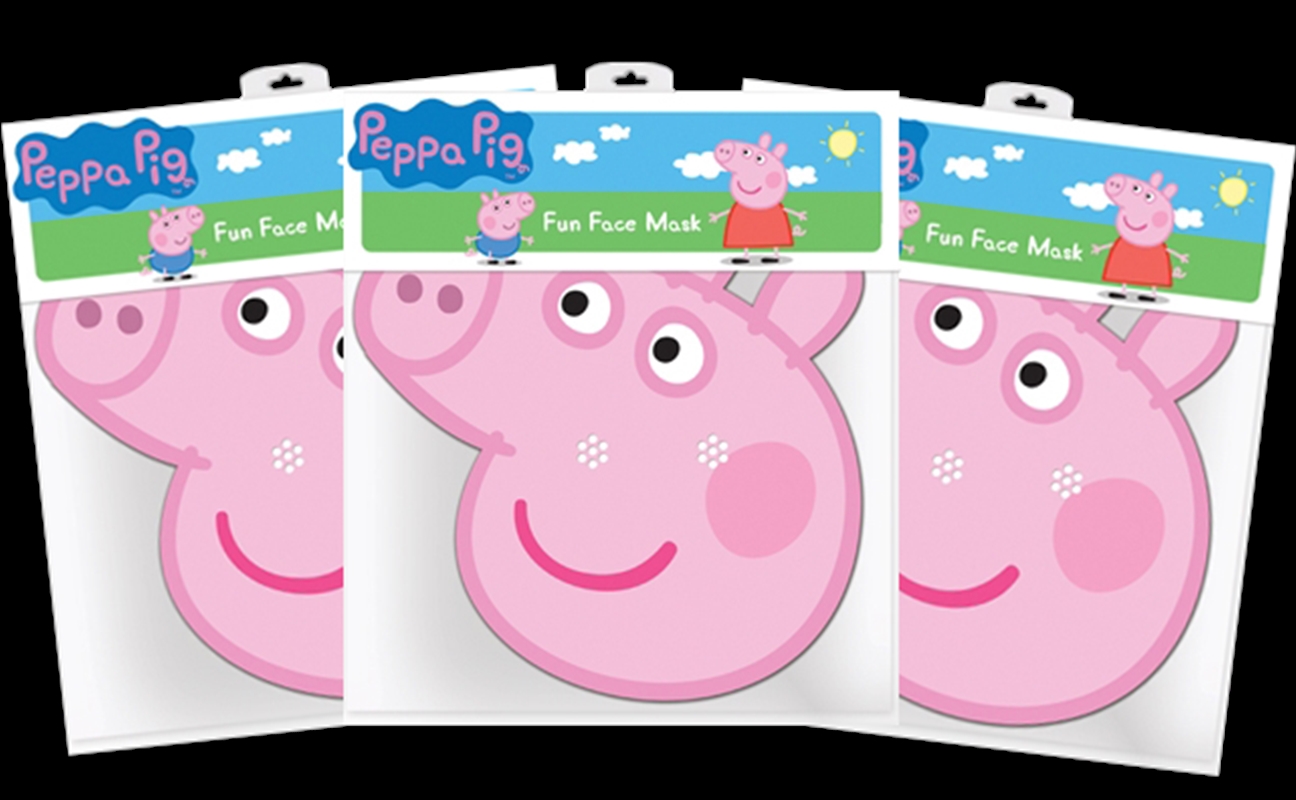 Peppa Pig - Peppa Pig Cardboard Masks 3-Pack/Product Detail/Costumes