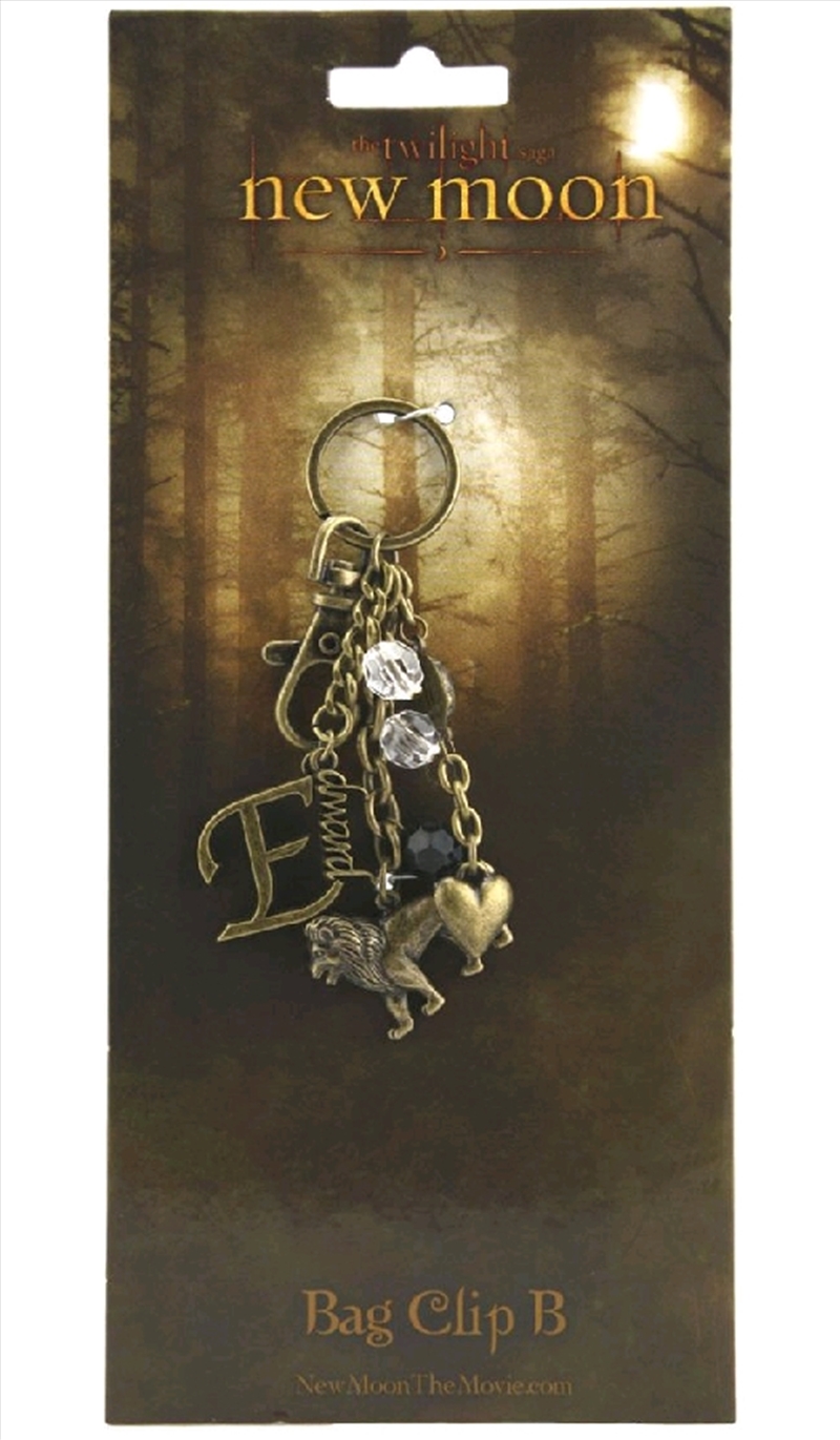 The Twilight Saga: New Moon - KeyRing BagClip B Edward/Product Detail/Keyrings