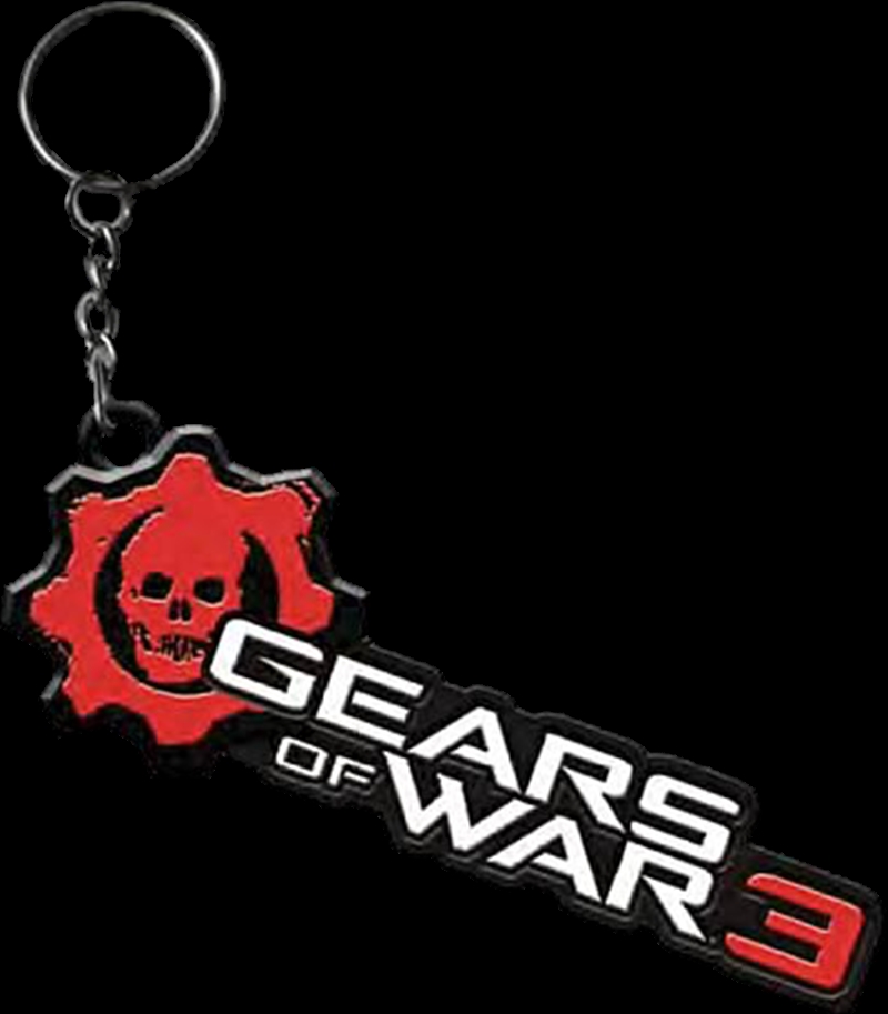 Gears of War 3 - Logo Metal Keychain/Product Detail/Keyrings