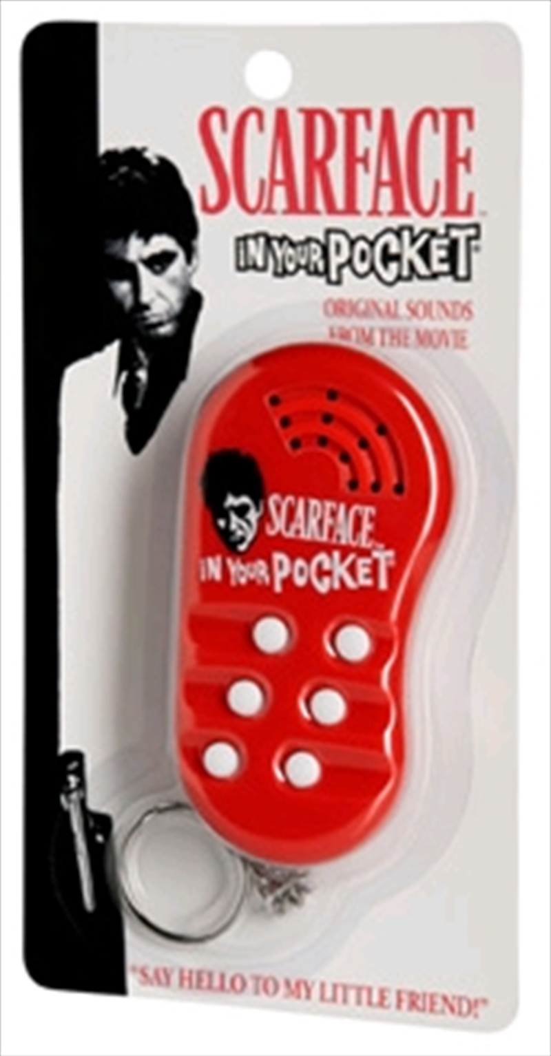 Scarface - In Your Pocket Talking Keychain/Product Detail/Keyrings
