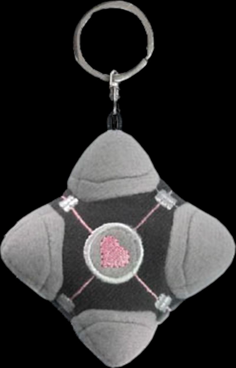 Portal - Original Companion Cube Plush Keychain/Product Detail/Keyrings