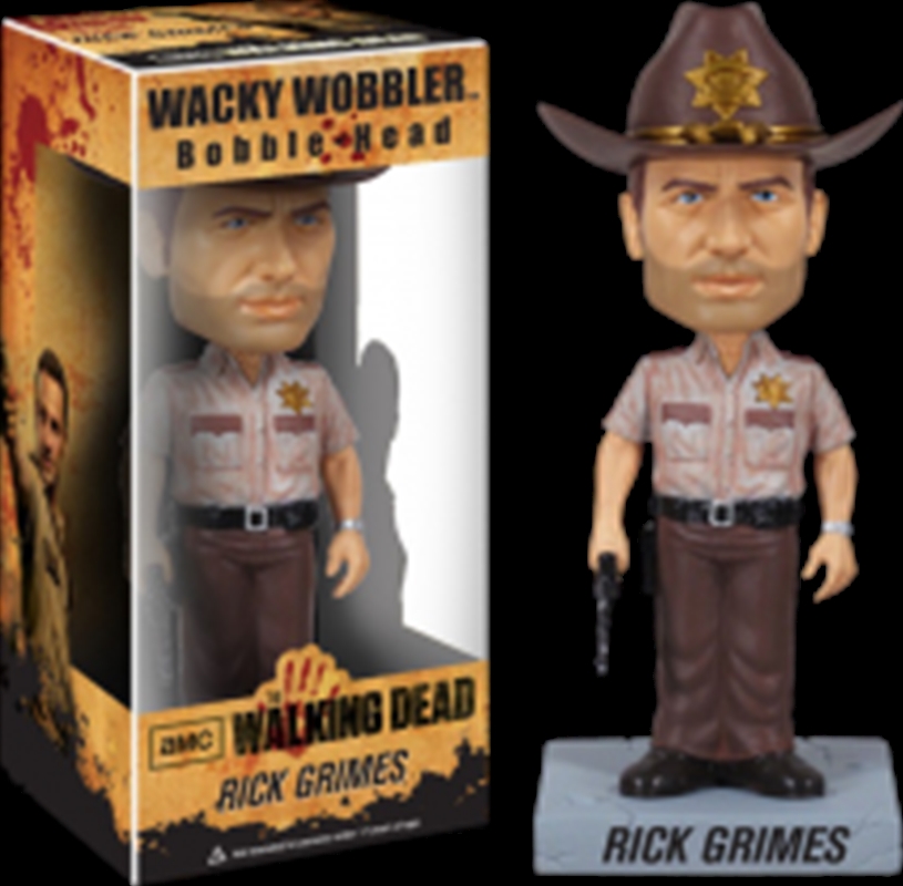 Rick Grimes Wacky Wobbler | Merchandise