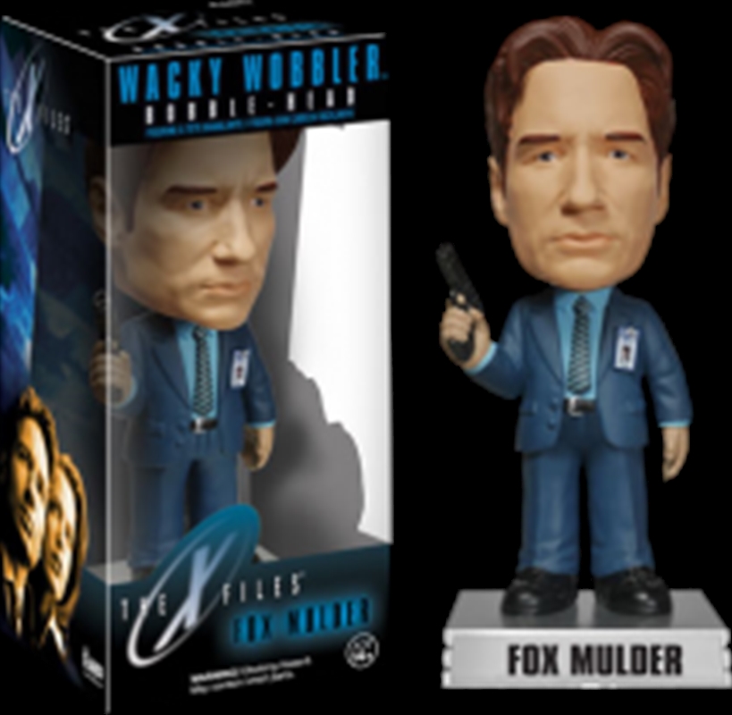 Fox Mulder Wacky Wobbler/Product Detail/Figurines