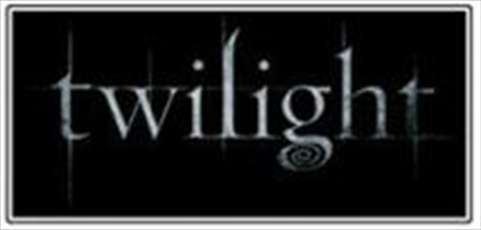 Twilight Sticker A Logo | Merchandise