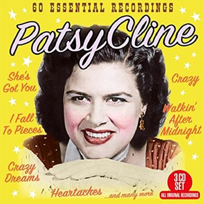 Buy　Recordings　Patsy　Cline　Online　60　Essential　CD　Sanity