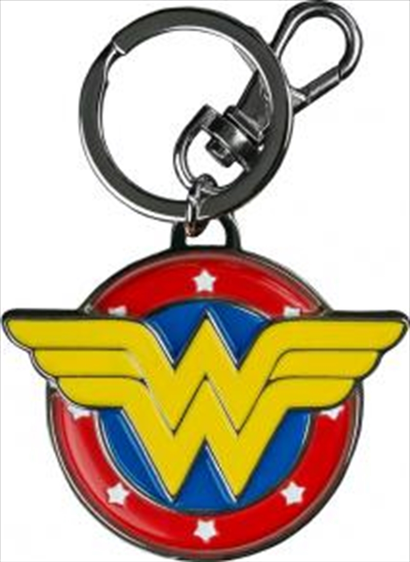 Wonder Woman - Logo Colour Enamel Keychain/Product Detail/Keyrings