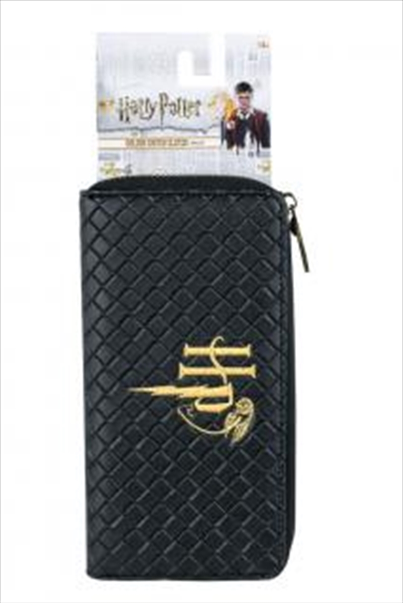 Harry Potter - Stitched Logo Clutch Purse/Product Detail/Wallets