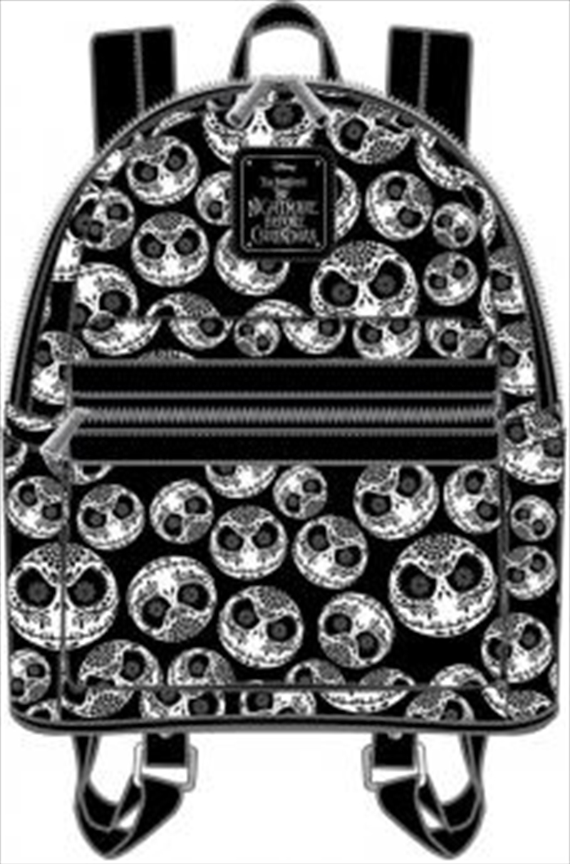 Loungefly - The Nightmare Before Christmas - Jack Head Backpack/Product Detail/Bags