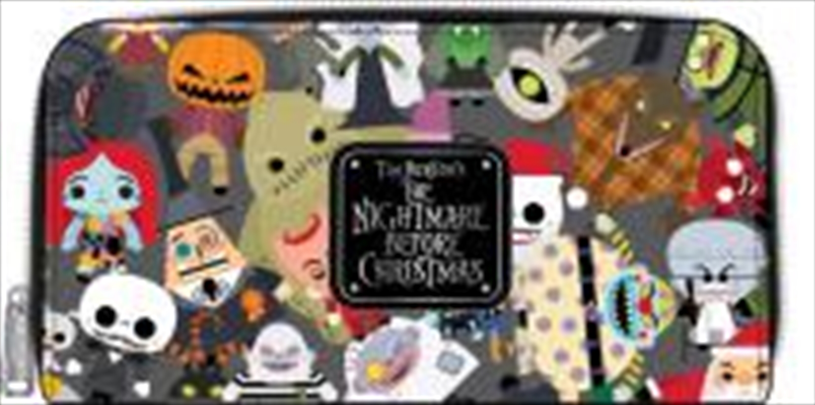 Loungefly - The Nightmare Before Christmas - Collage Zip-Around Wallet/Product Detail/Wallets