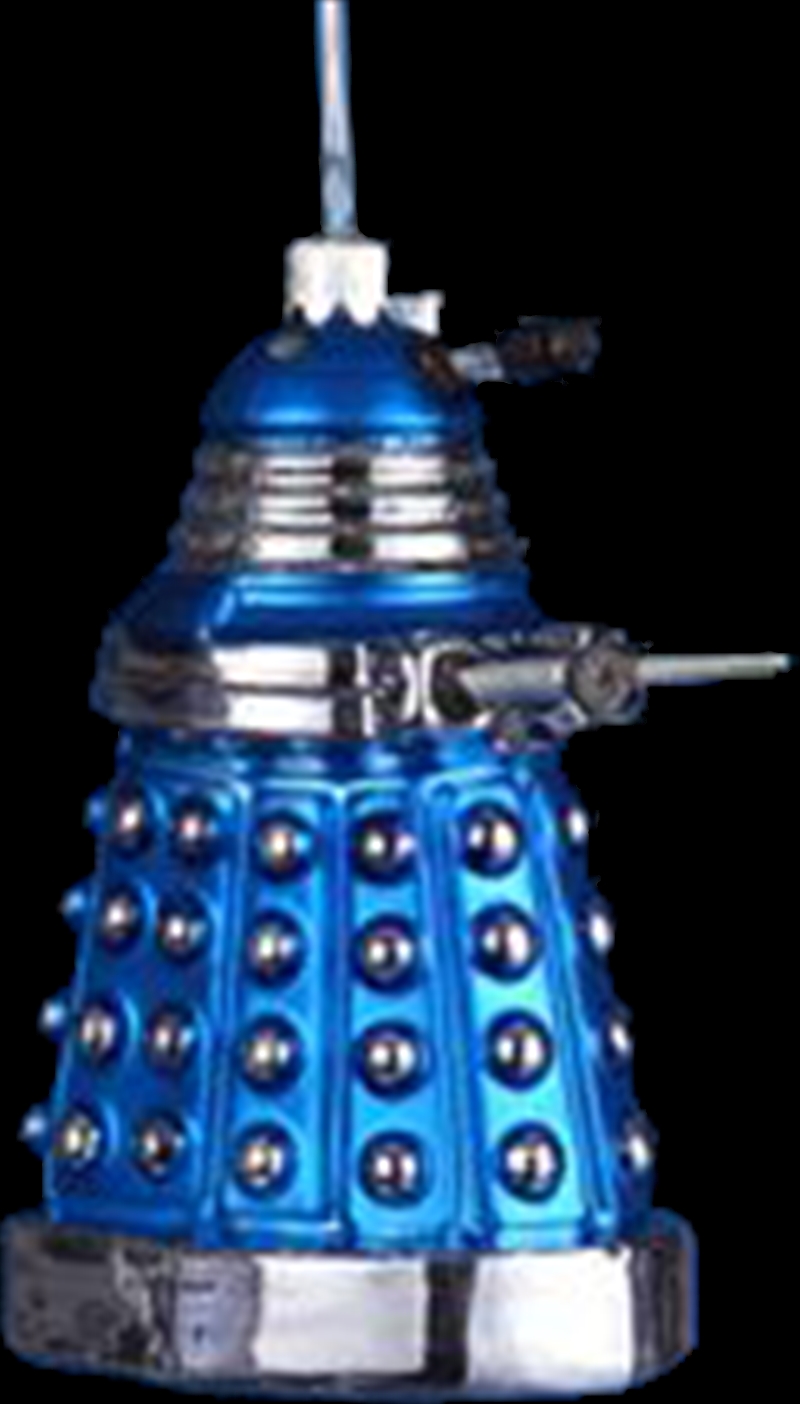 Dalek Blue 5 Inch Glass Xmas/Product Detail/Collectables