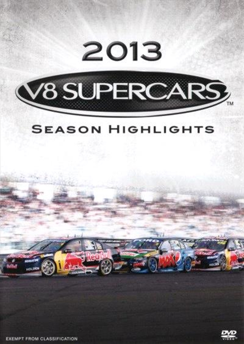 Buy V8 Supercars 2013 Season Highlights on DVD Sanity