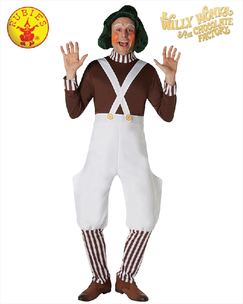 Oompa Loompa Deluxe Adult Costume - Size S/Product Detail/Costumes