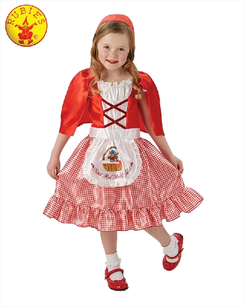 Red Riding Hood Costume - Size M 6-8 Yrs | Apparel