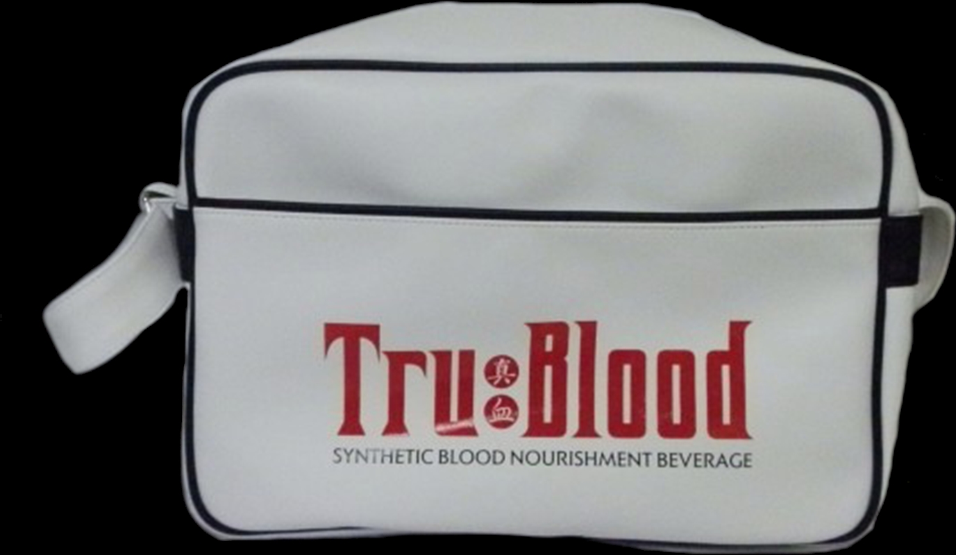 True Blood - Retro Bag Logo White | Apparel