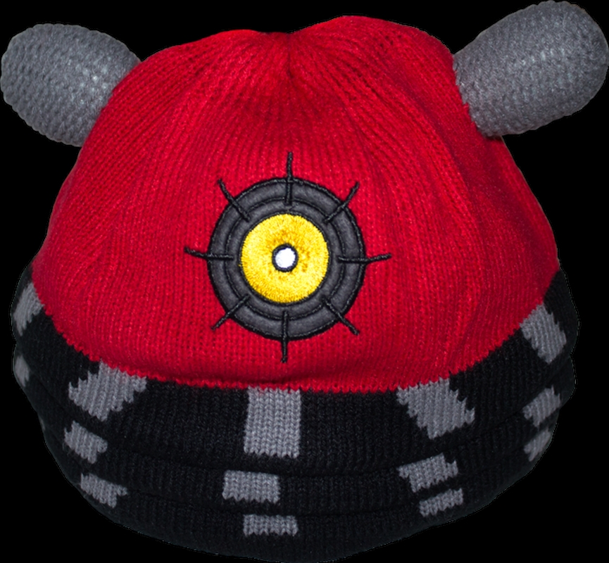 Doctor Who - Dalek Beanie (RED)/Product Detail/Beanies & Headwear