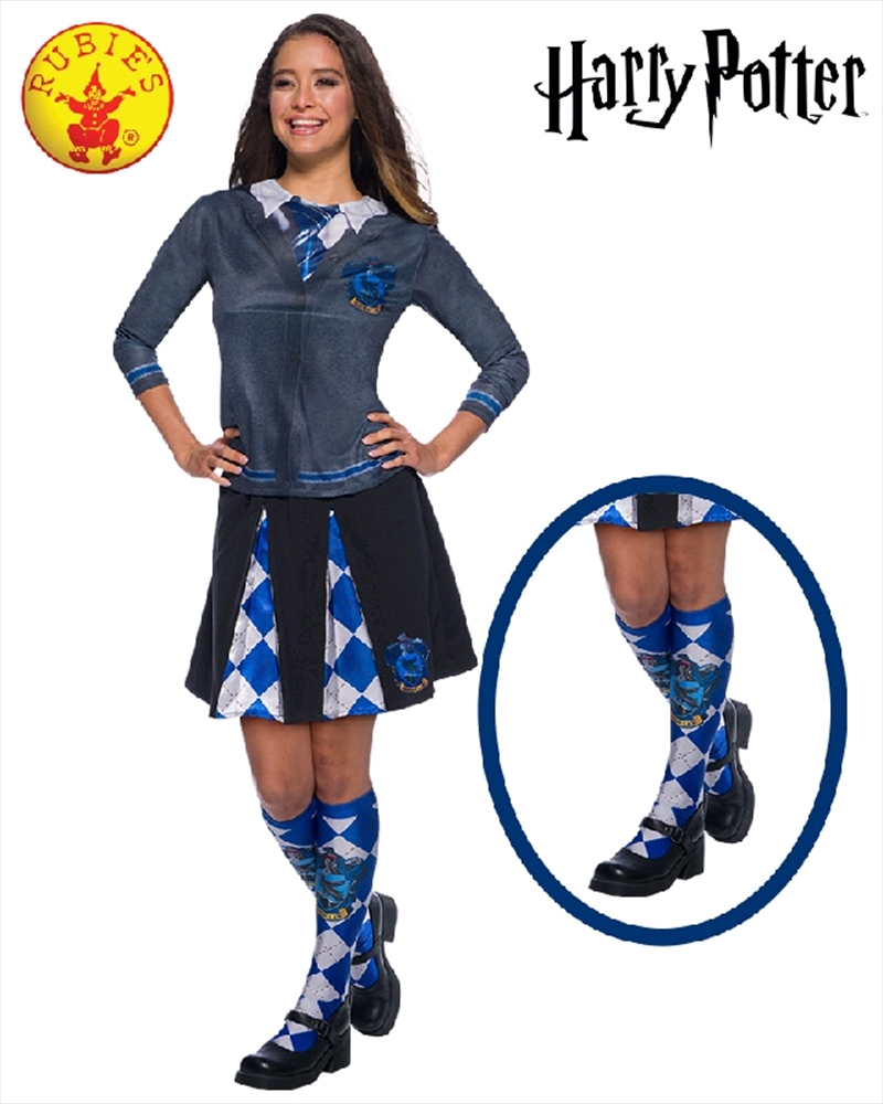 Ravenclaw Socks - One Size (Fits Shoe Size 6-11)/Product Detail/Costumes