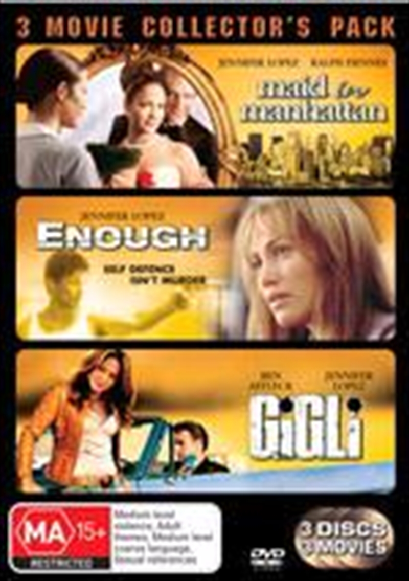 Maid In Manhattan  / Enough  / Gigli/Product Detail/Drama