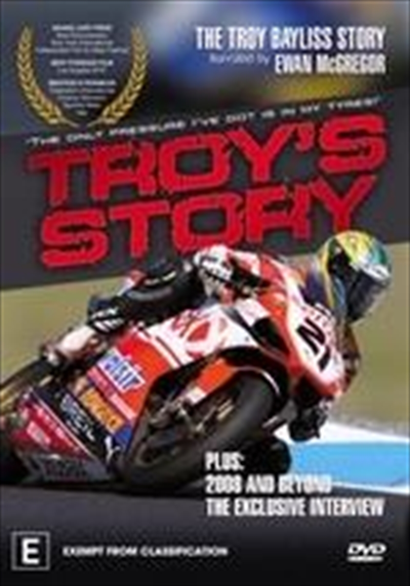 Troy's Story- Troy Bayliss Story/Product Detail/Documentary