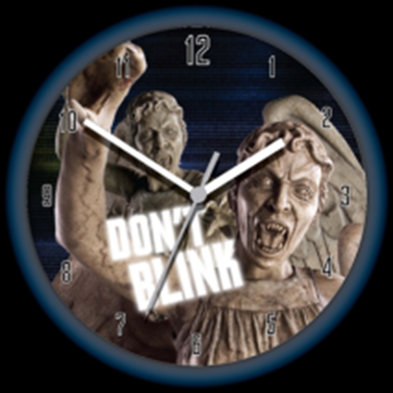 Weeping Angel Lenticular Wall/Product Detail/Clocks