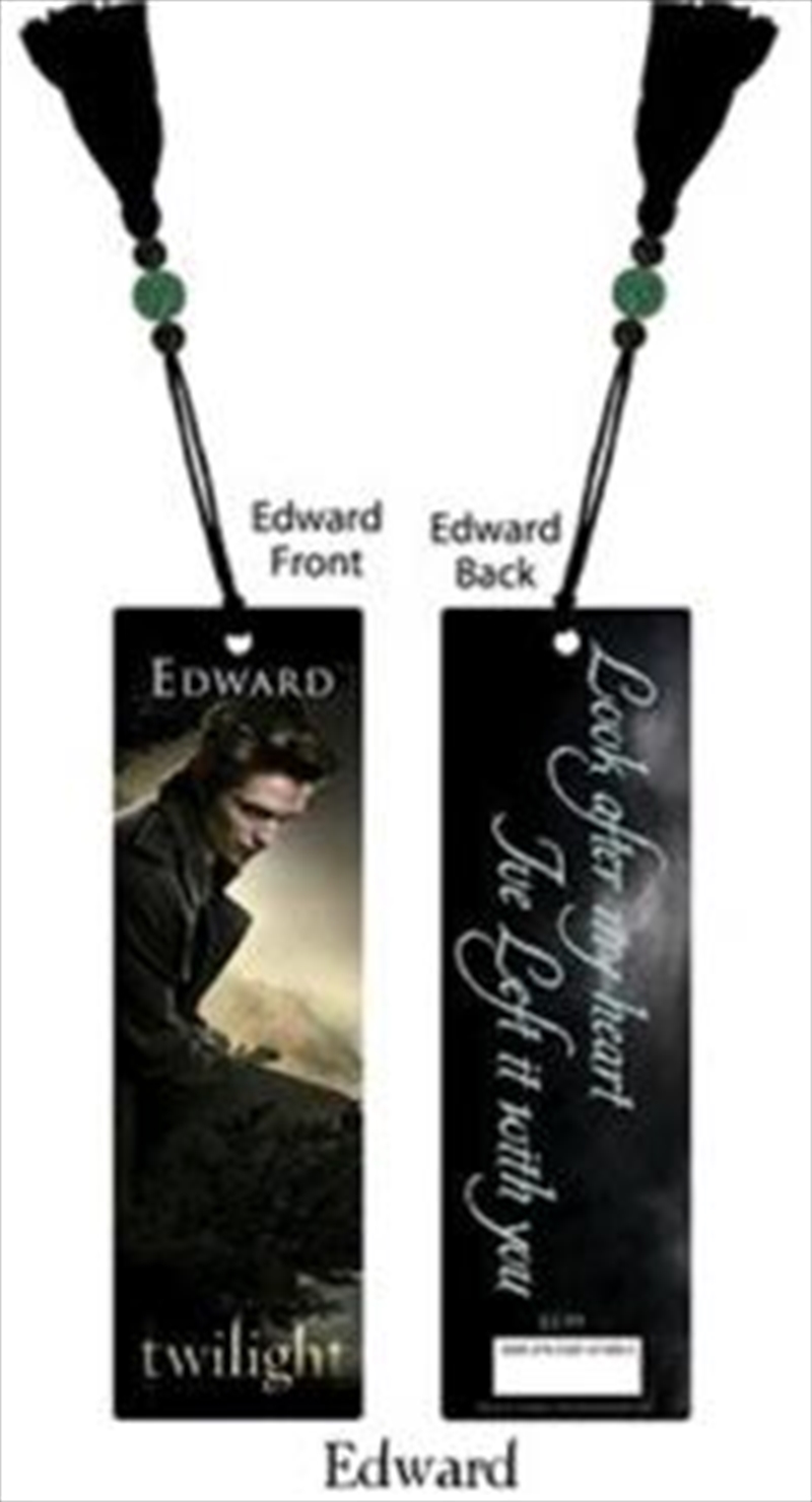 Bookmark Edward Cullen/Product Detail/Bookmarks & Reading Accessories