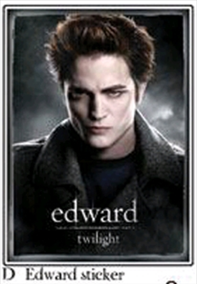 Twilight Edward Cullen Sticker D/Product Detail/Stickers