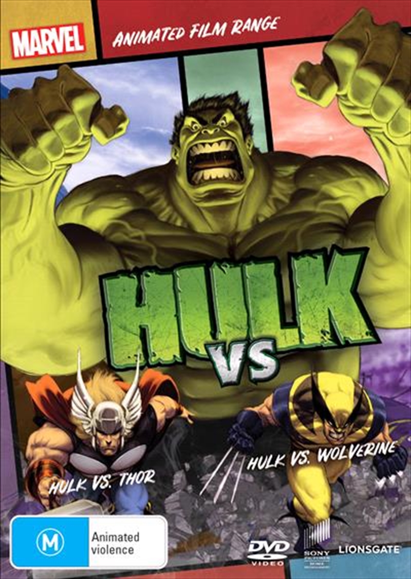 Hulk Vs Thor / Hulk Vs Wolverine  Marvel Feature Range/Product Detail/Animated