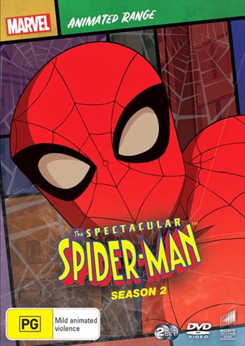 Buy Spectacular SpiderMan Season 2 on DVD Sanity Buy Spectacular SpiderMan Season 2 on DVD Sanity