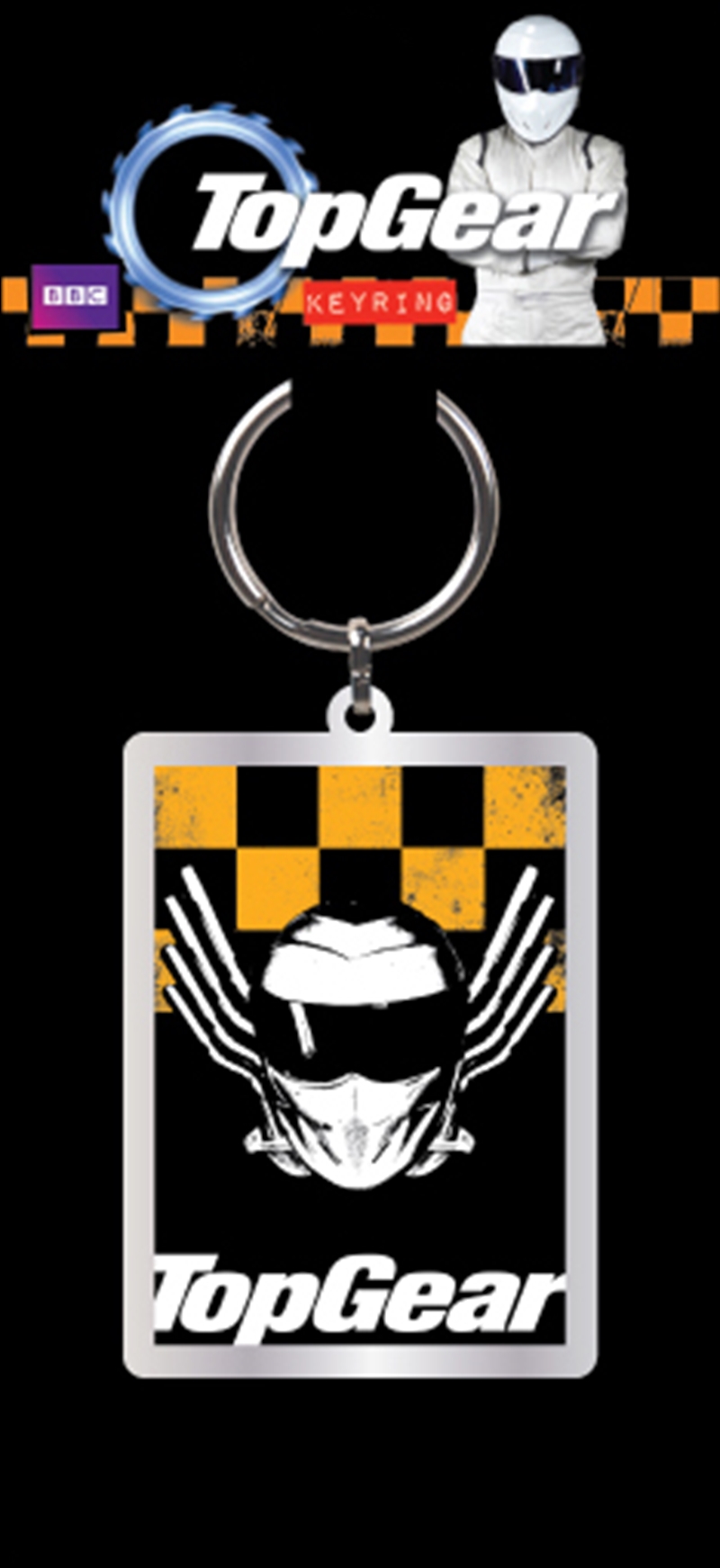 Top Gear - Yellow and Black Keyring/Product Detail/Keyrings