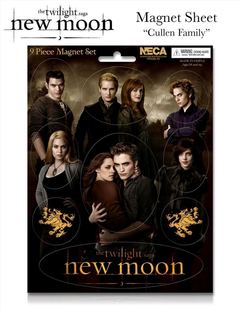 The Twilight Saga: New Moon - Magnet Sheet Cullen Family/Product Detail/Magnets