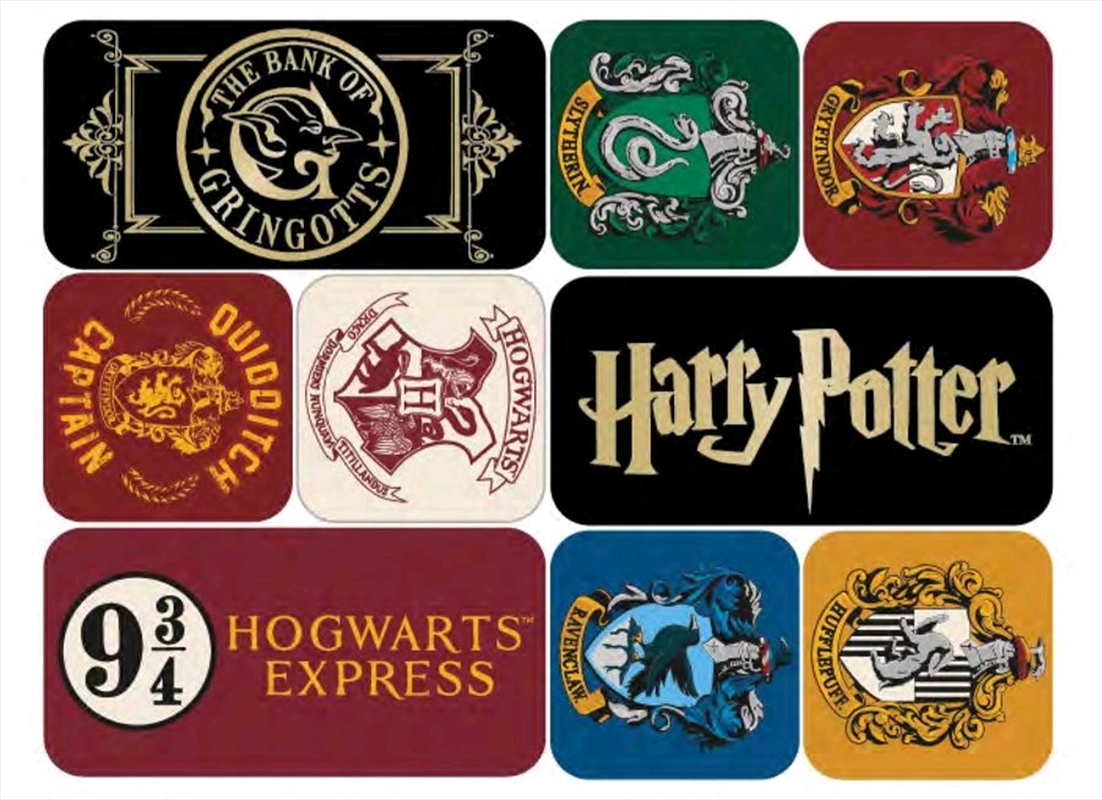 Harry Potter - Houses Epoxy Magnet Set | Merchandise