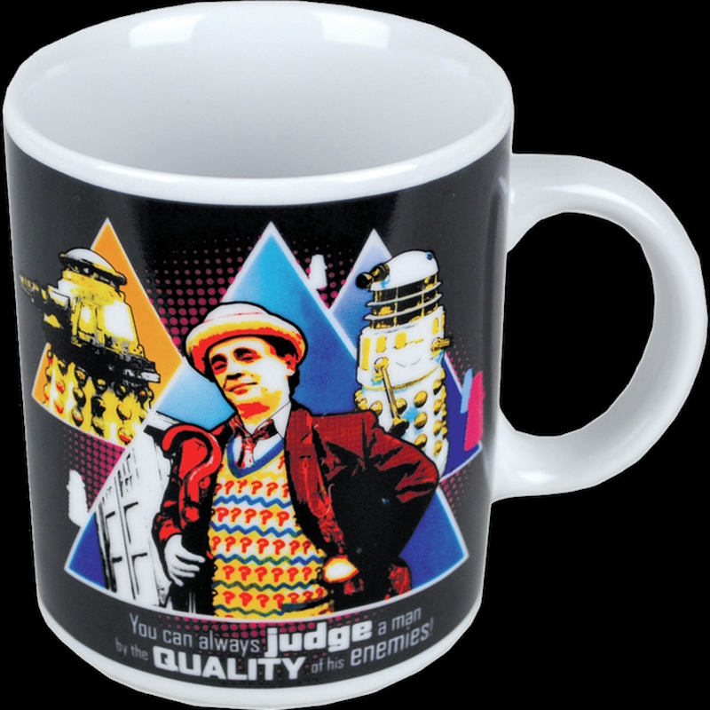 Doctor Who - Seventh Doctor "Judge A Man by the Quality of his Enemies" Quote Boxed Mug/Product Detail/Mugs