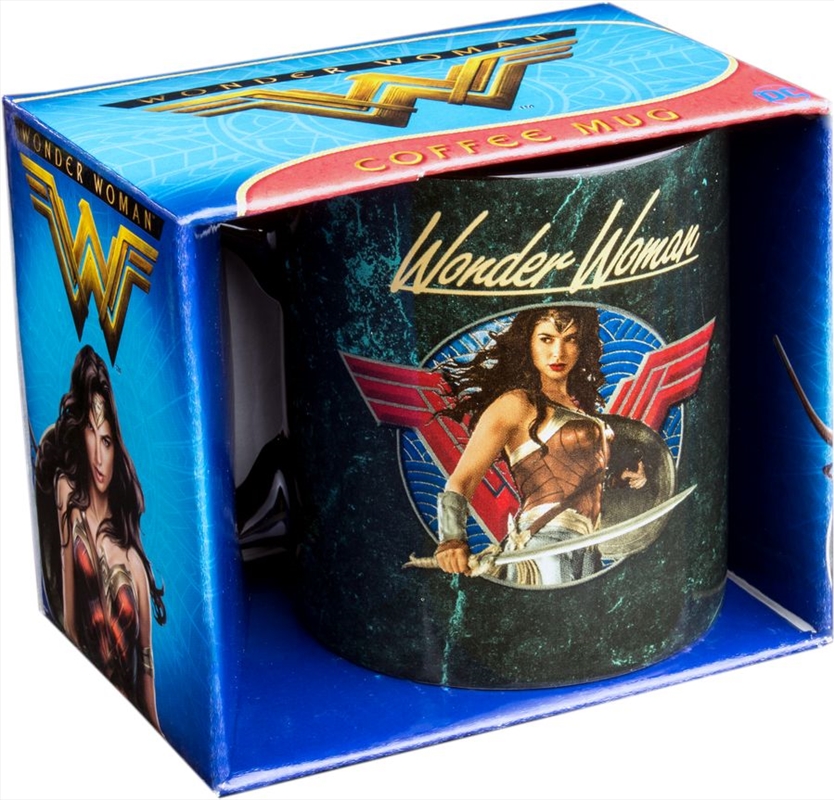 Wonder Woman Movie - Sword Drawn Black Coffee Mug/Product Detail/Mugs
