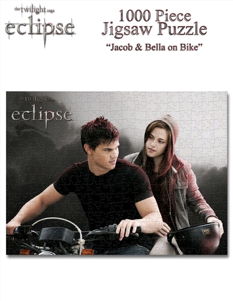 Twilight Saga: Eclipse - Jacob & Bella On Bike - 1000 Piece Jigsaw Puzzle/Product Detail/Film and TV