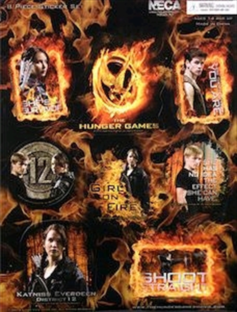 The Hunger Games - Sticker Set 8 Piece/Product Detail/Film and TV