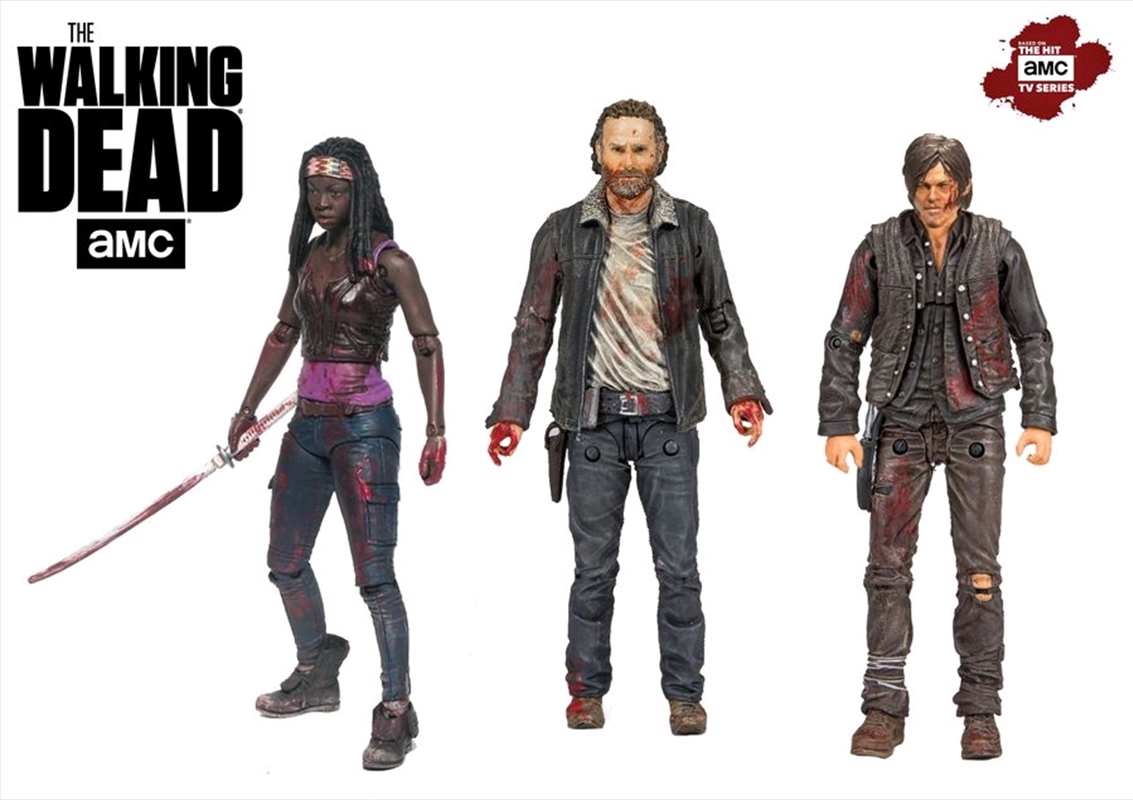 The Walking Dead - Hero 3-pack 5" Deluxe Box Set/Product Detail/Figurines