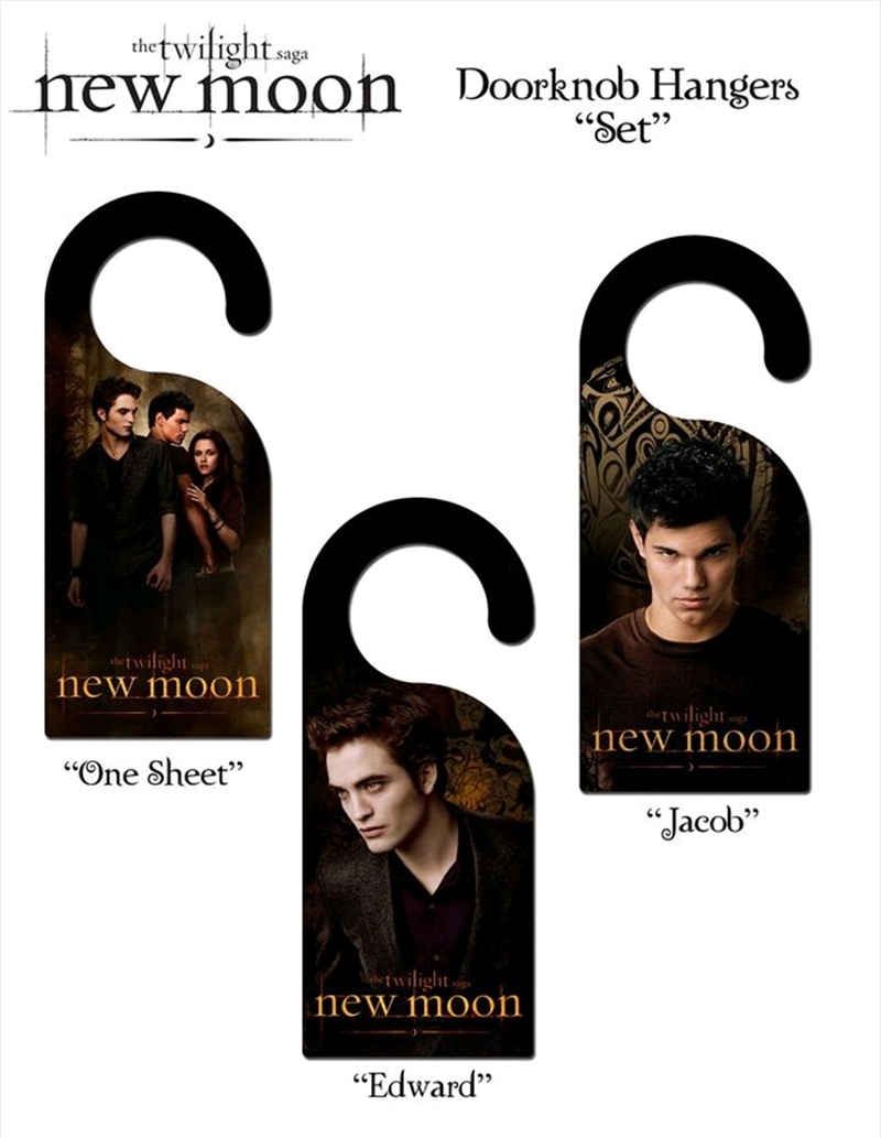 The Twilight Saga: New Moon - Door Knob Hangers Assortment/Product Detail/Figurines