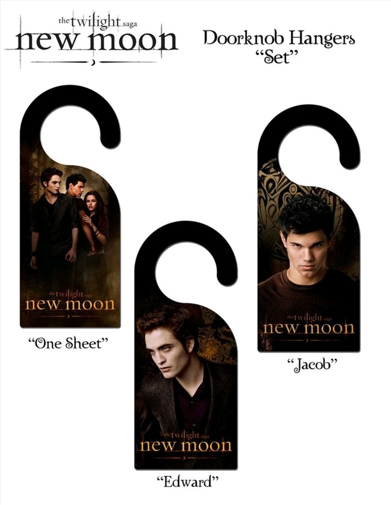The Twilight Saga: New Moon - Door Knob Hangers Assortment/Product Detail/Figurines