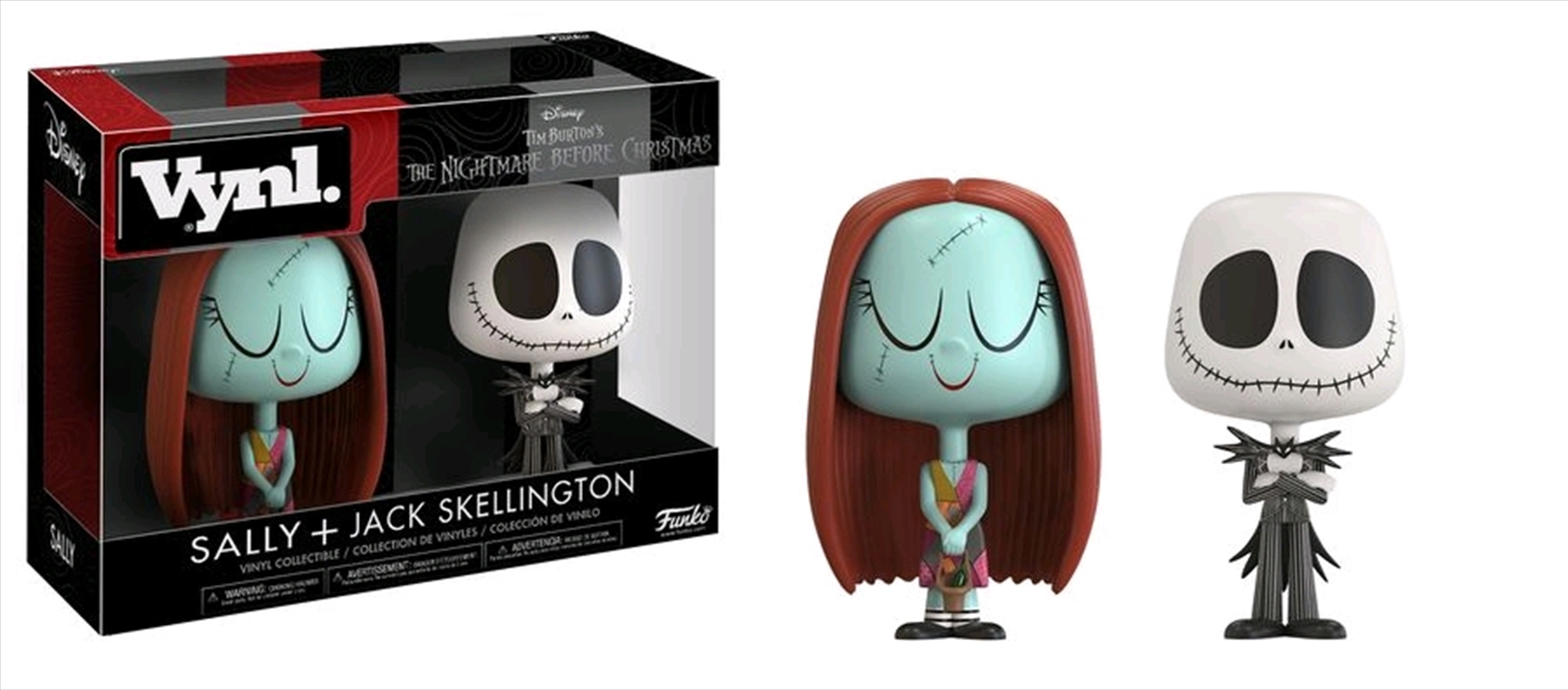 The Nightmare Before Christmas - Jack & Sally Vynl./Product Detail/Funko Collections