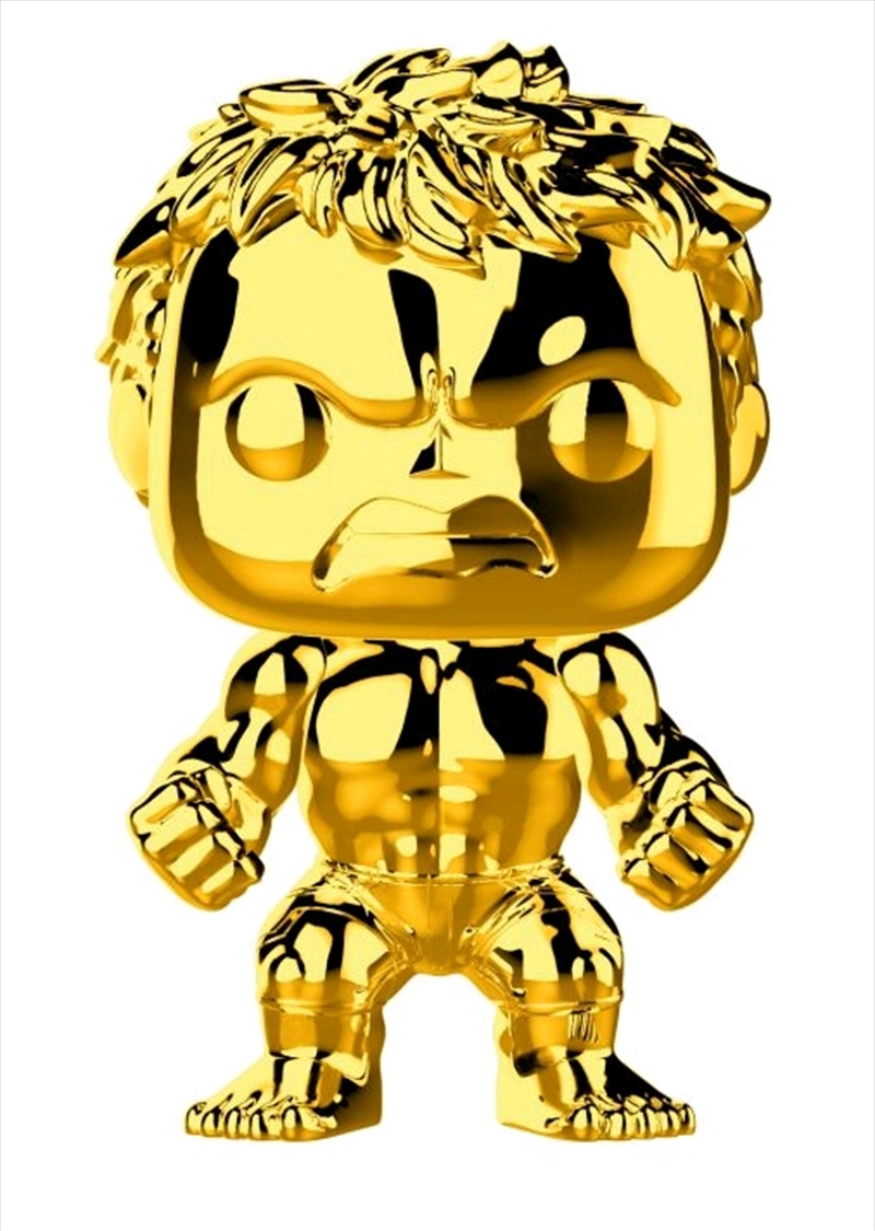 Marvel Studios 10th Anniversary - Hulk Gold Chrome Pop! Vinyl/Product Detail/Movies
