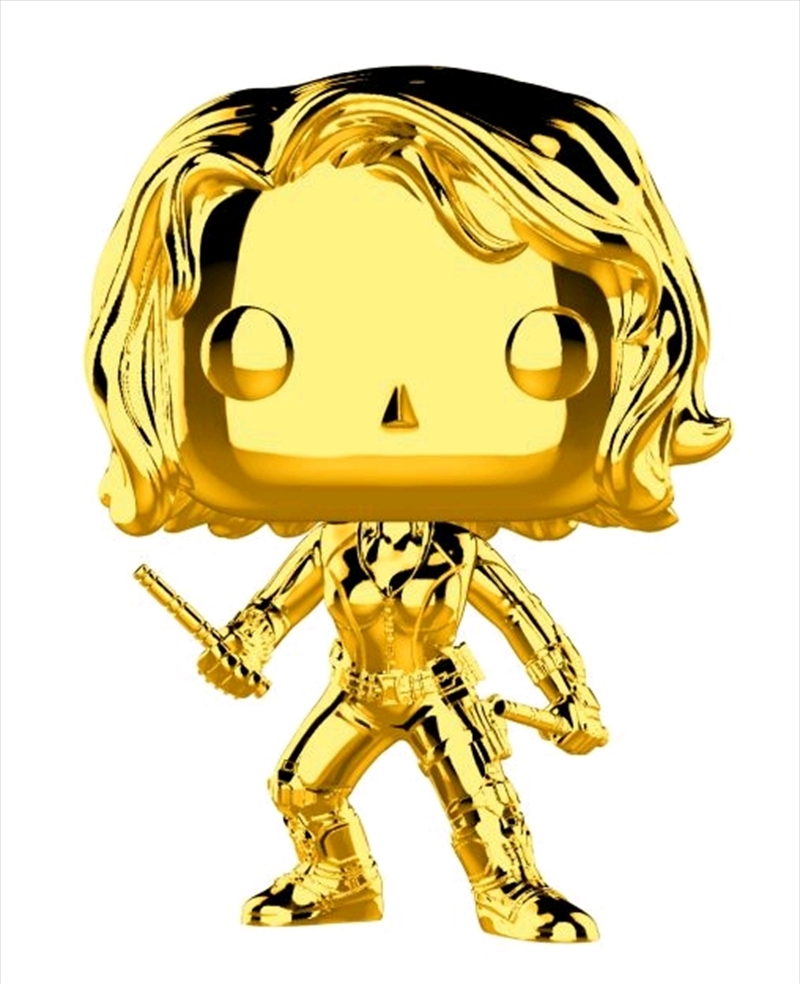 Marvel Studios 10th Anniversary - Black Widow Gold Chrome Pop! Vinyl/Product Detail/Movies
