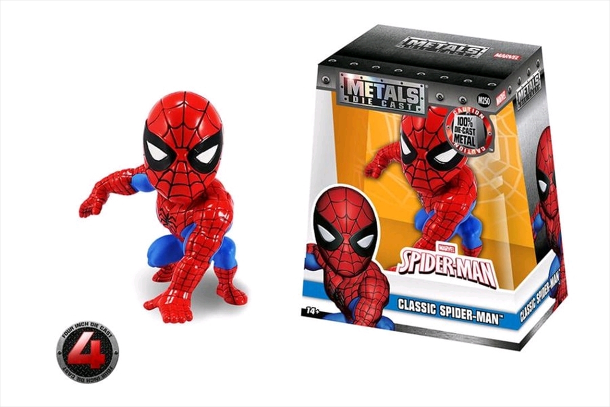 Spider-Man - Spider-Man Classic 4" Metals/Product Detail/Figurines