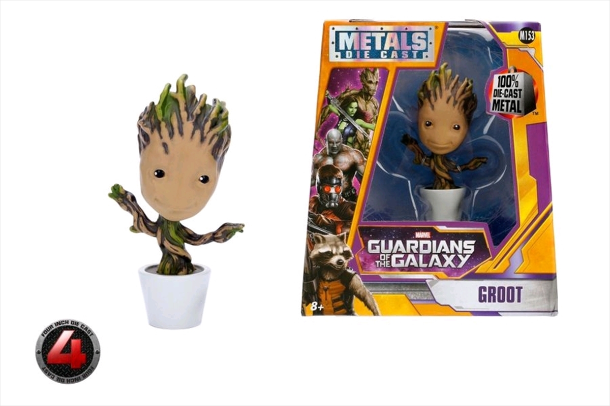 Guardians of the Galaxy - Groot Potted 4" Metals/Product Detail/Figurines