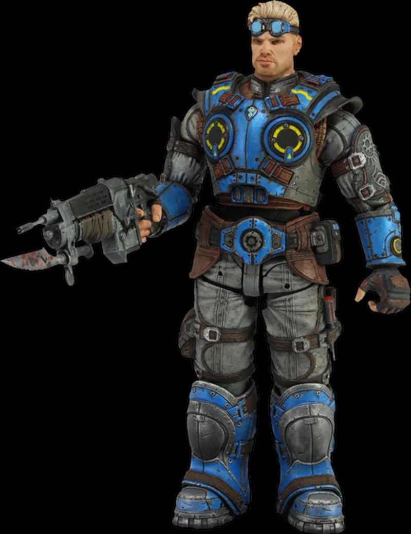 Gears of War Judgement Baird 7" Action Figure, Figurines & Statues