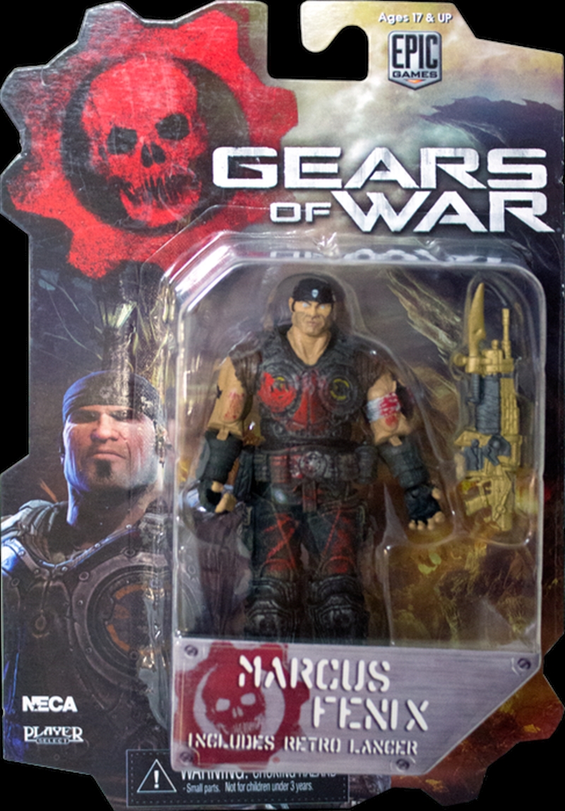 Gears of War 3 - Marcus Bloody 3.75" Action Figure/Product Detail/Figurines