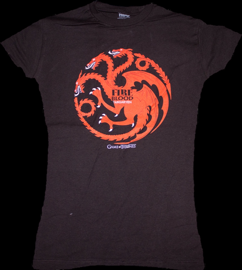 Game of Thrones - Targaryen Female T-Shirt S/Product Detail/Shirts