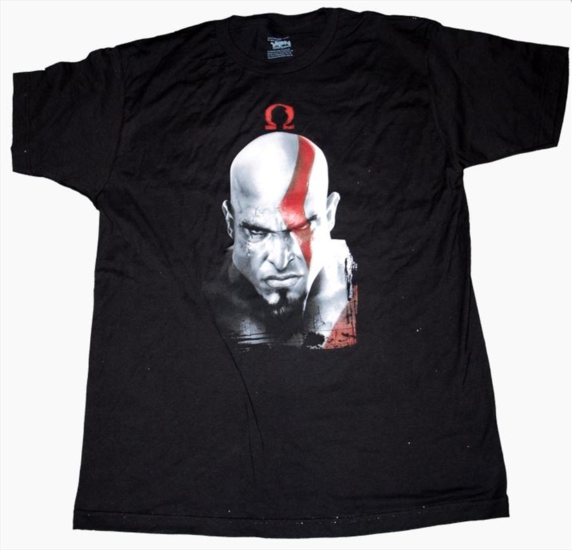God of War - Kratos & Omega Symbol T-Shirt L/Product Detail/Shirts