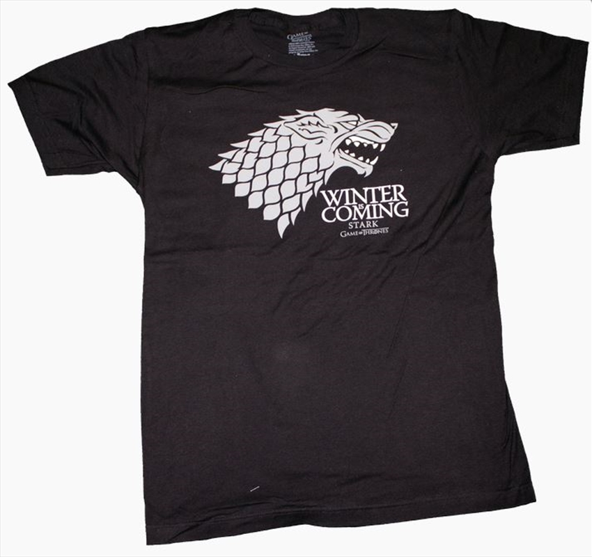 Game of Thrones - Stark Winter Male T-Shirt XL/Product Detail/Shirts