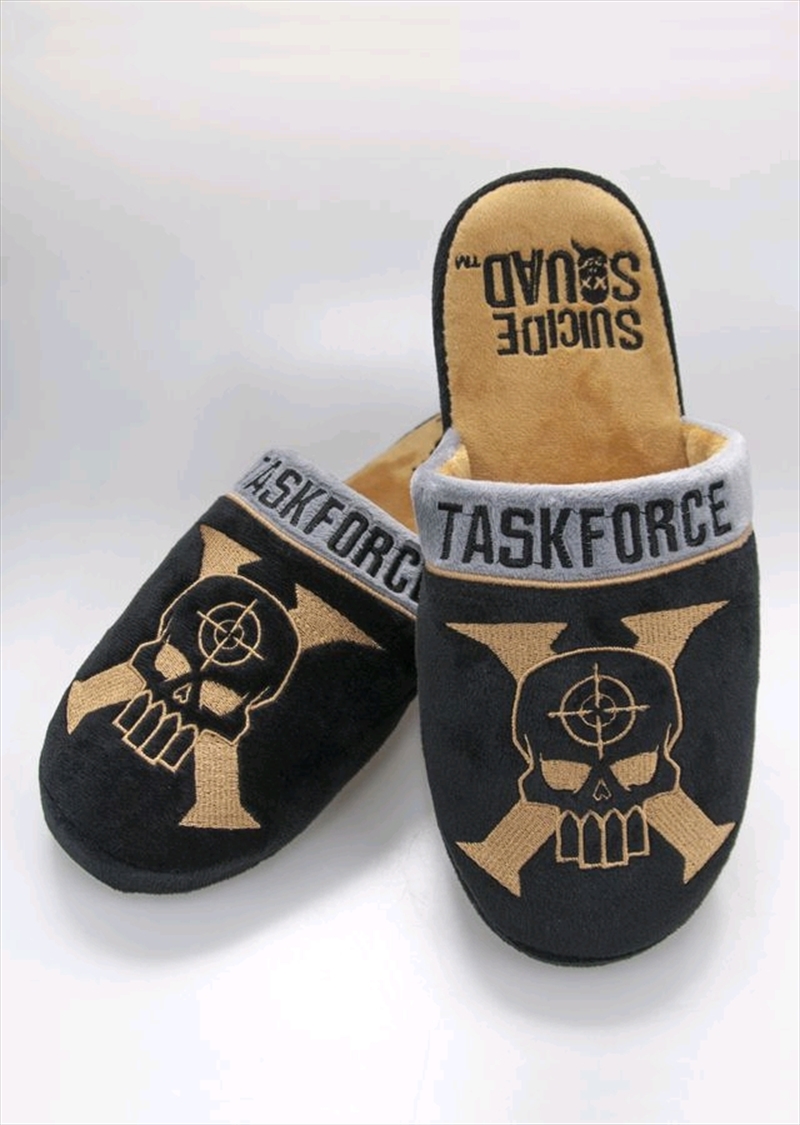 Suicide Squad - Taskforce X Mule Slippers 8-10/Product Detail/Footwear